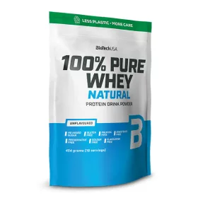   BioTechUSA 100% Pure Whey natúr tejsavófehérje-koncentrátum italpor - 400 g