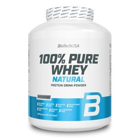   BioTechUSA 100% Pure Whey natúr tejsavófehérje-koncentrátum italpor - 2000 g
