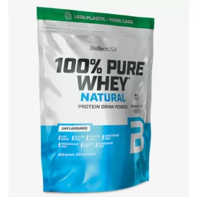   BioTechUSA 100% Pure Whey natúr tejsavófehérje-koncentrátum italpor - 900 g