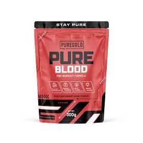   Pure Gold Pure Blood edzés előtti energizáló 300g - pink lemonade