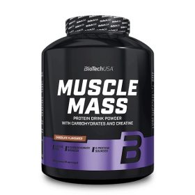   BioTechUSA Muscle Mass szénhidrát- és fehérjetartalmú italpor - 4000 g