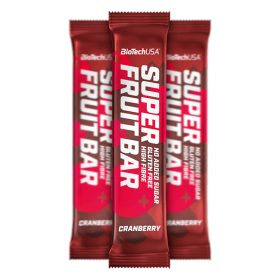   BioTechUSA Super Fruit Bar gyümölcsszelet kesudióval és mandulával - 30 g