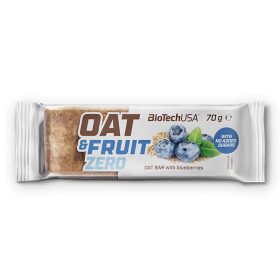 BioTechUSA OAT & FRUIT ZERO zabszelet áfonya - 70g