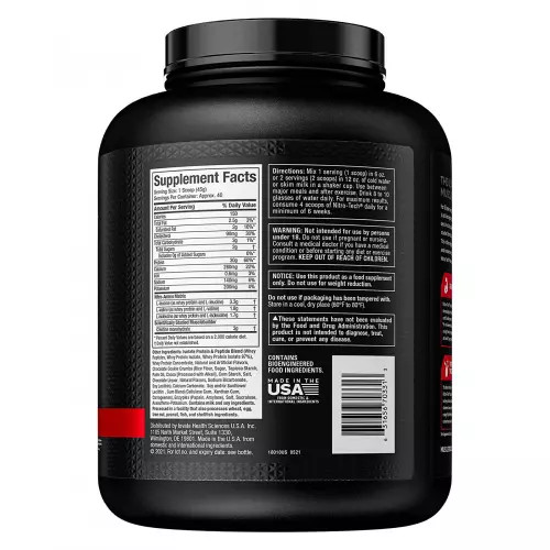 MuscleTech Nitro Tech Whey Protein 1.8 kg