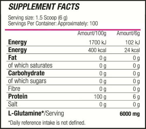 BLADE SPORT Blade Glutamine (600 gramm)