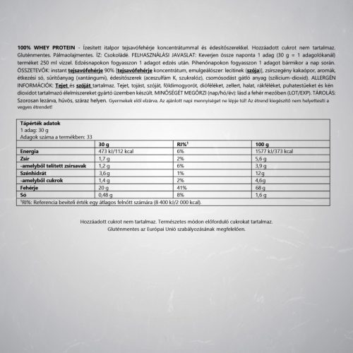 Suleiman Nutrition 100% Whey Protein 1000g