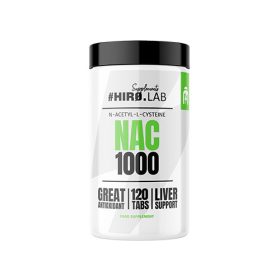 Hiro Lab NAC (n-acetyl-l-cysteine) 1 000 mg - 120 tabletta