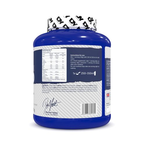 Dorian Yates - WHEY COMPLEX TEMPRO - 2270g