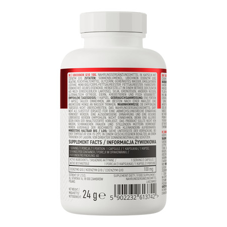OstroVit Ubichinon Q10 100mg - 60 kapszula