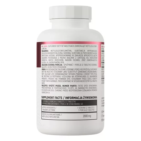 OstroVit MSM - 90 tabletta