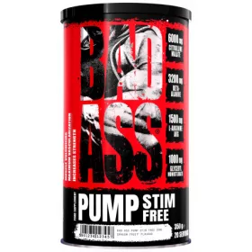   Bad Ass Nutrition Pump Stim Free edzés előtti energizáló - 350g exotic