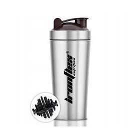 IronFlex Steel shaker 750 ml - fém shaker ezüst