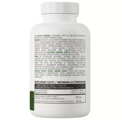 OstroVit Bacopa Monnieri vege 90 tabletta