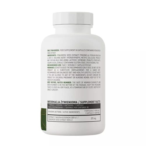 Ostrovit Fenugreek (görögszéna) VEGE  - 90 kapszula