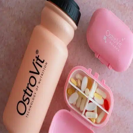 OstroVit Pill box- rózsaszín