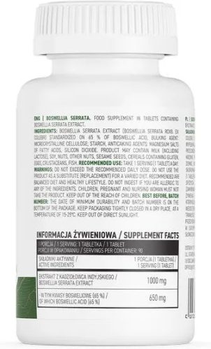 Ostrovit Boswellia Serrata VEGE - 90 tabletta