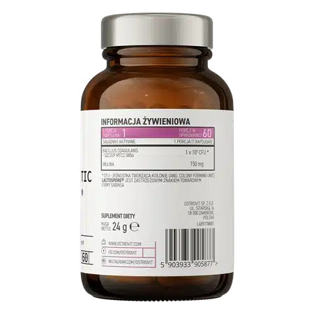 OstroVit Pharma PRO-60 BIOTIC LactoSpore 60 kapszula 