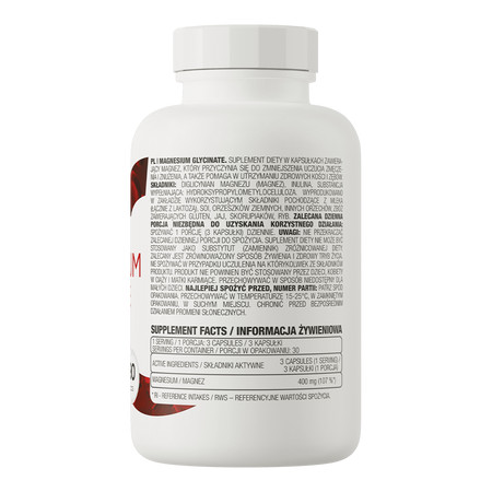 OstroVit Magnézium-glicinát - 90 kapszula