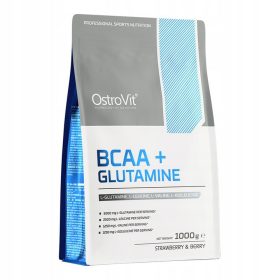 OstroVit BCAA + Glutamine 1000 g - Narancs