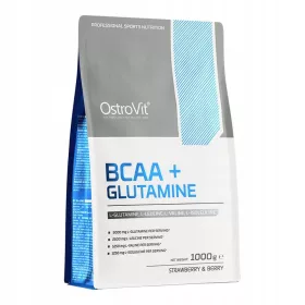 OstroVit BCAA + Glutamine 1000 g - Citrom