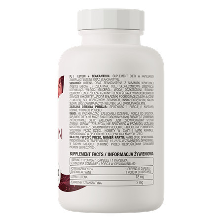 OstroVit Lutein + Zeaxanthin - 60 kapszula