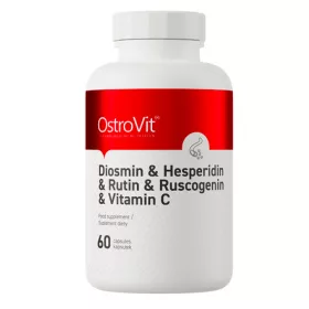   OstroVit Diosmin + Hesperidin + Rutin + Ruscogenin + Vitamin C - 60 kapszula