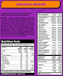 Nano Supps CFR PWO Crave for Rush edzés előtti energizáló - 20g Rocket popsicle