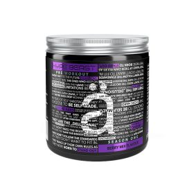   Nano Supps HYPE BEAST edzés előtti energizáló - 320g berry mix