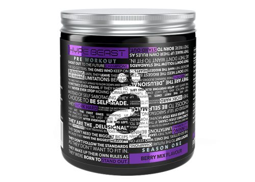 Nano Supps HYPE BEAST edzés előtti energizáló - 320g berry mix
