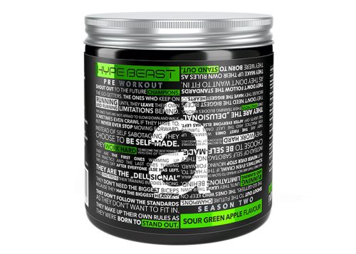 Nano Supps HYPE BEAST edzés előtti energizáló - 320g berry mix