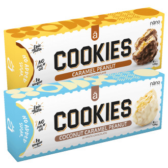 Nano Supps Cookies - 128 g coconut caramel peanut