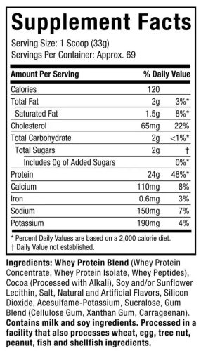 MuscleTech Nitro Tech 100% Whey Gold 2270 g