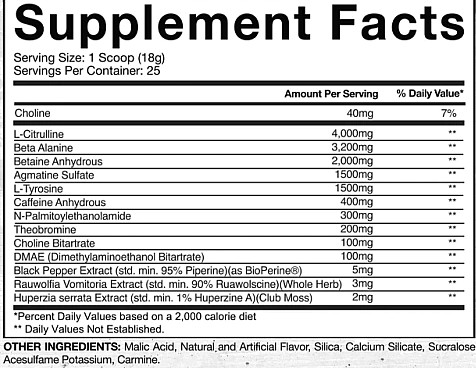 GASPARI NUTRITION SuperPump Agression  360g - berry angry (blue razz)