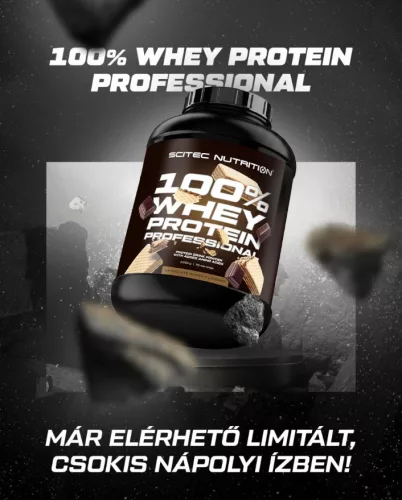 Scitec Nutrition 100% Whey Protein Professional (2,35 kg) - Csokis Nápolyi (limitált kiadás)