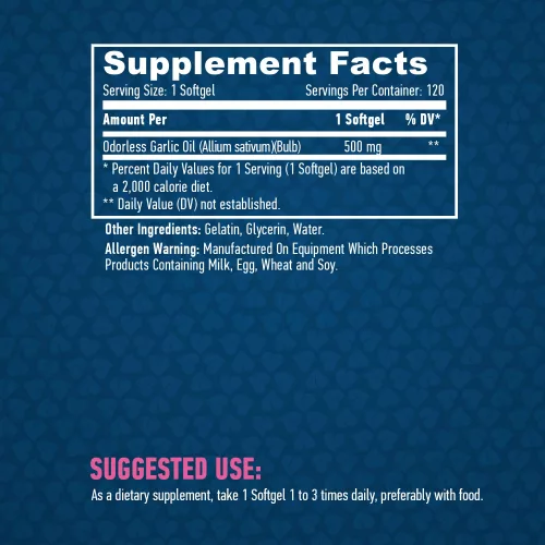 HAYA GARLIC 500MG 120SOFT
