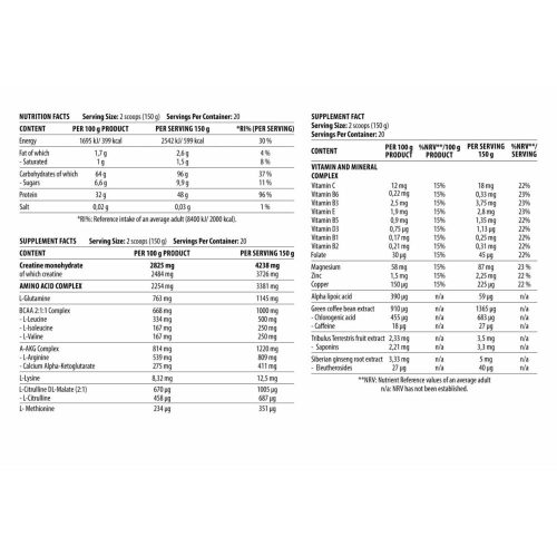 Dorian Yates - GAME CHANGER MASS 3000g