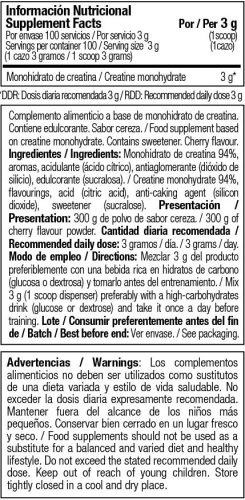 ZooMad Labs One Raw Creatine 300g - natúr