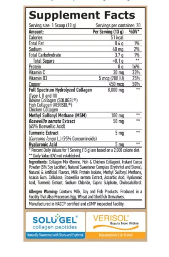 Haya Labs – Complete Collagen Types I, II & III - 260g
