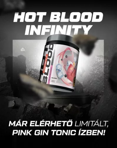 Scitec Nutrition Hot Blood Infinity (350gr.) - Pink Gin Tonik (limitált kiadás)
