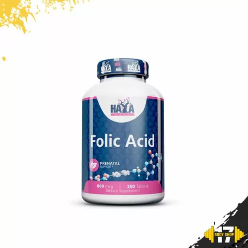Haya Labs – Folic Acid 800mcg / 250 Tabs