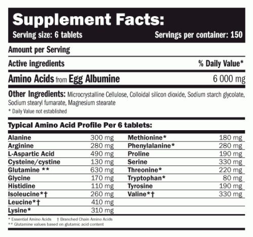 Amix Nutrition - Egg Amino 6000   120 tabletta