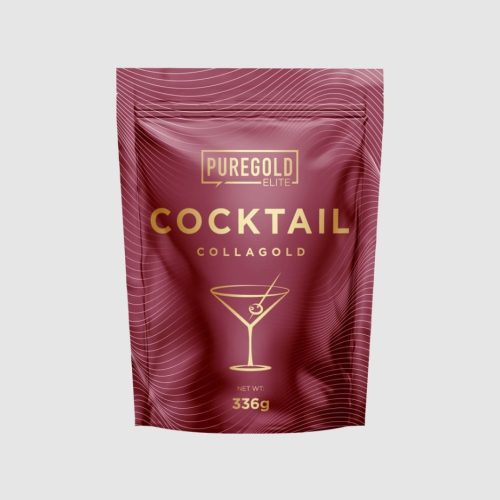 Pure Gold CollaGold Cocktail Marha és Hal kollagén italpor hialuronsavval