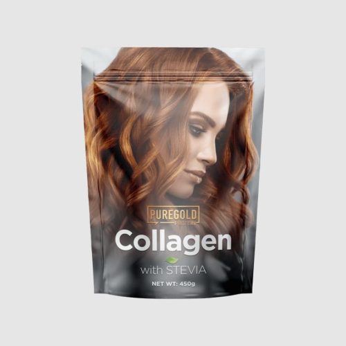 Pure Gold Collagen marha STEVIA 450g