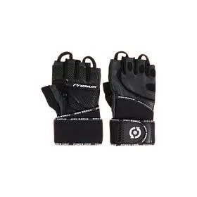   Scitec Nutrition MADMAX csuklószorítós bőr edzőkesztyű (pár)