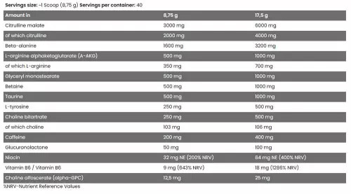 FA - Fitness Authority Core Neuro 350 g 