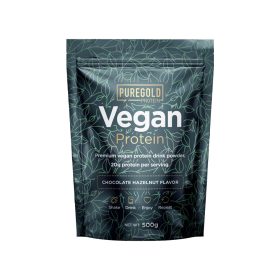   Pure Gold Vegan Protein ízesített növényi fehérje italpor 500g
