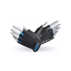 MADMAX Rainbow Fitness kesztyû - black/cyan