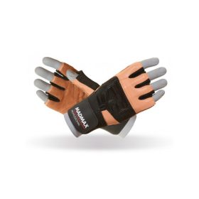 MADMAX Professional Natural Brown csuklószorítós kesztyû