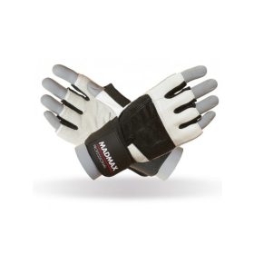 MADMAX Professional White csuklószorítós kesztyû