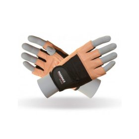 MADMAX Fitness Natural Brown kesztyû